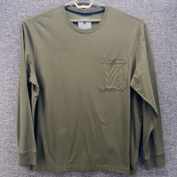 Duluth Trading Mens Shirt Size XXL Olive Pocket Tee 40 Grit Rugged Essential - Picture 1 of 10